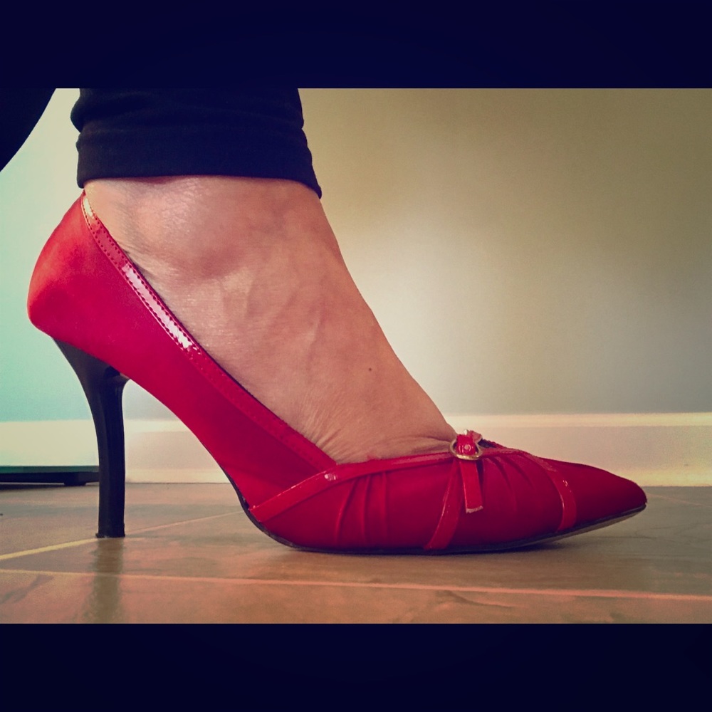 Charlotte Russe Red Heels